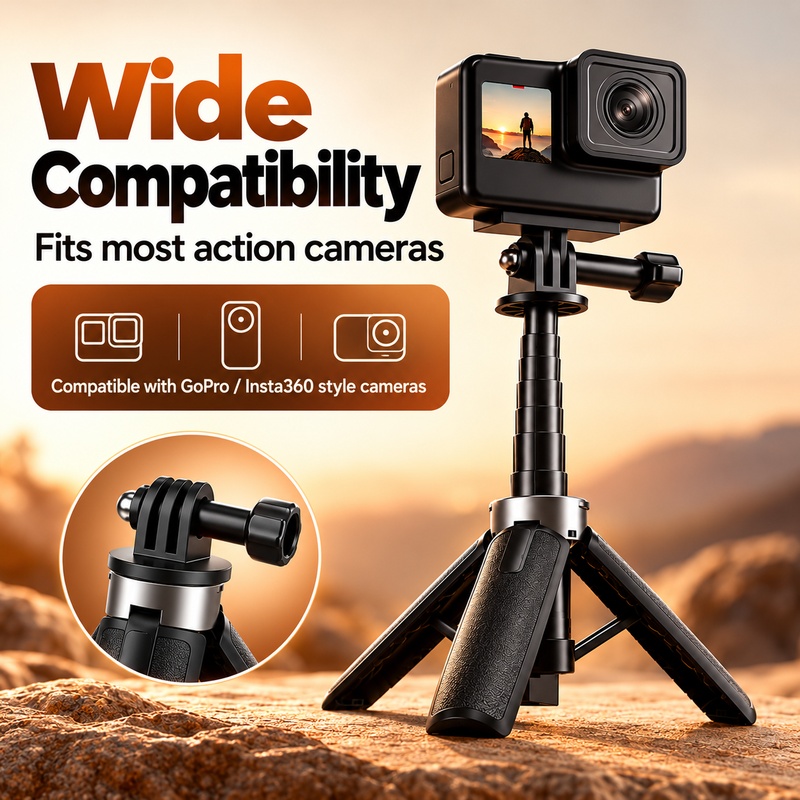 Photography Basics - X30 Tripod Compatible with DJI Action