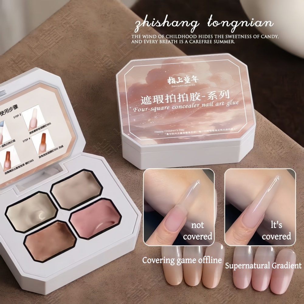 Photography Design - 4 Colors Gradient pink ，nude Painting