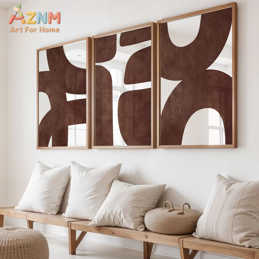 AZNM 3 Pieces Abstract Geometr - Photography Geometry ulasan dan harga