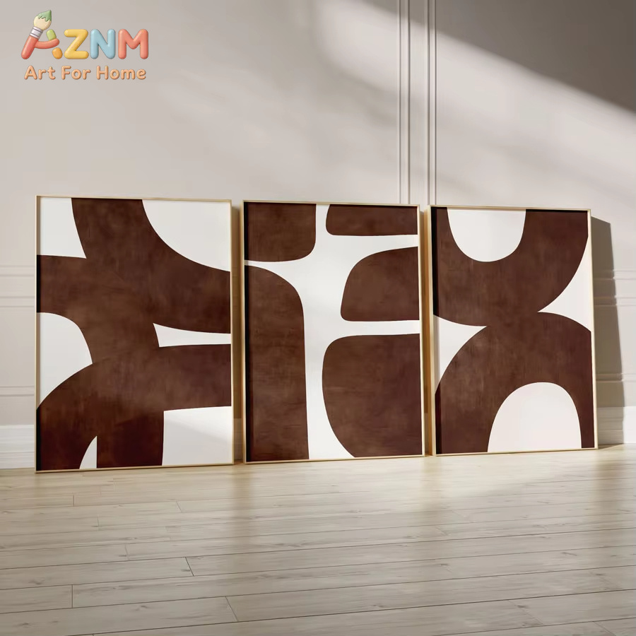 AZNM 3 Pieces Abstract Geometr - Photography Geometry ulasan dan harga