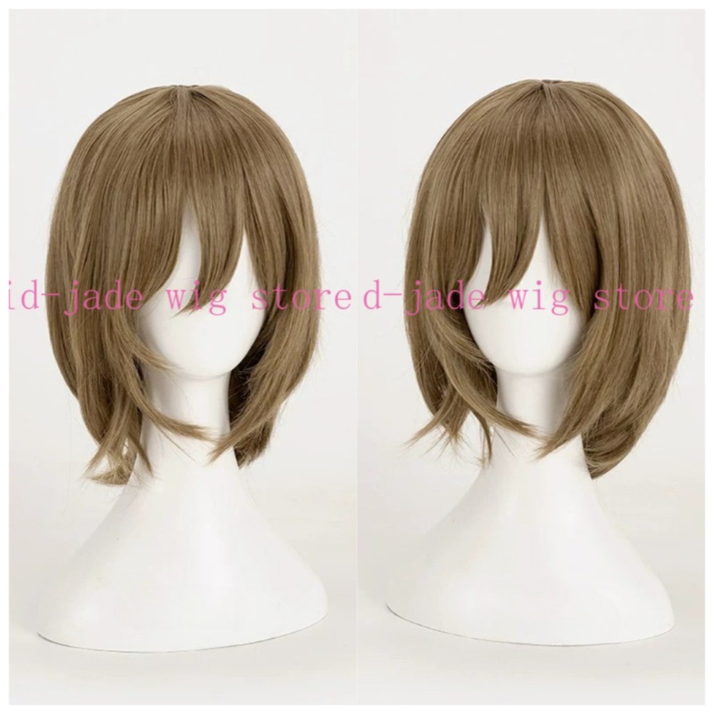 Goro Akechi Cosplay Wig with F - Photography Japanese ulasan dan harga
