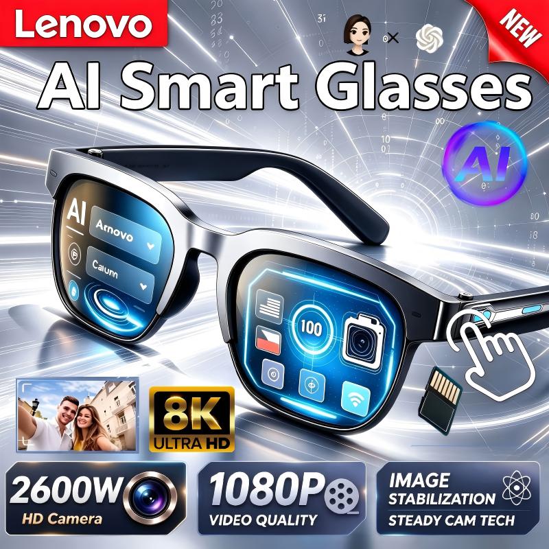 Lenovo AI Smart Glasses AI Tra - Photography Japanese ulasan dan harga