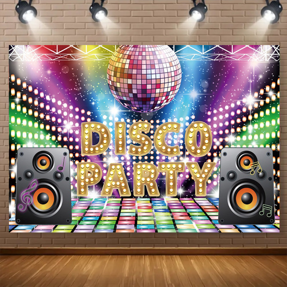 Shiny Gold Disco Panels Theme  - Photography Club ulasan dan harga