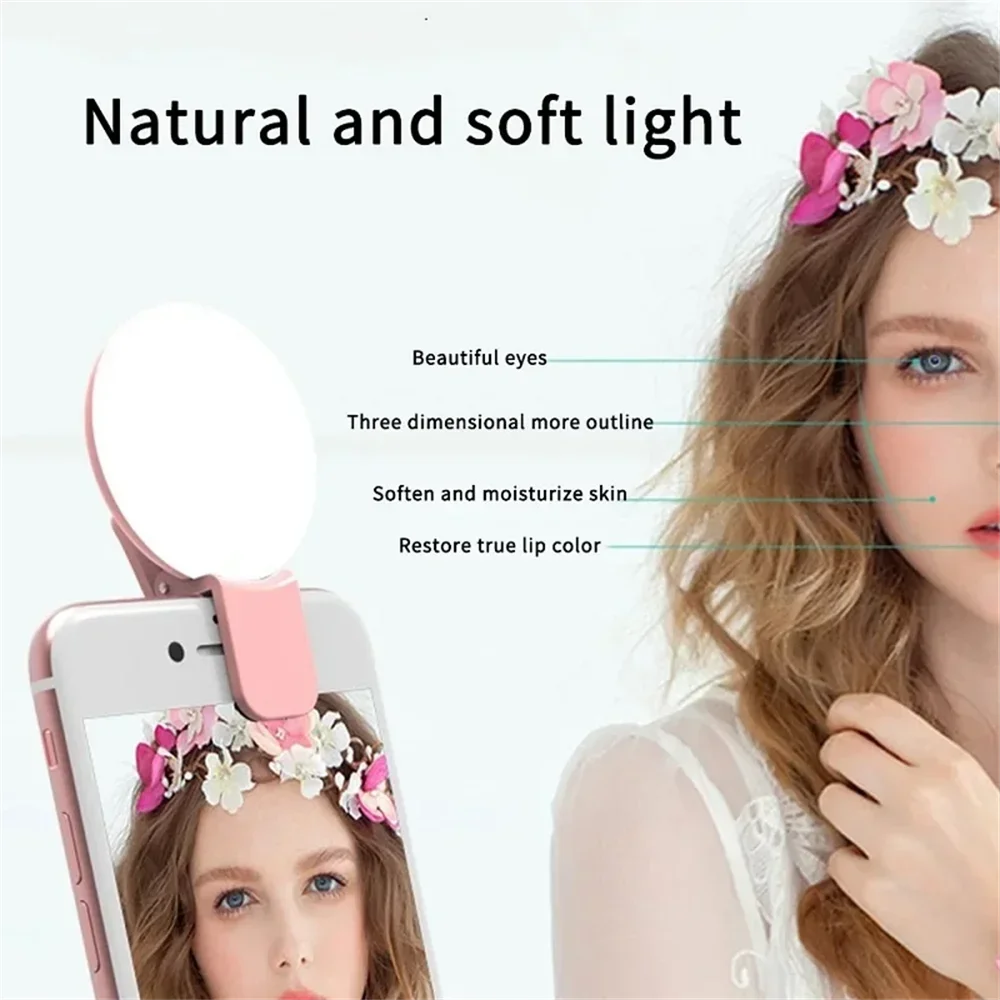 Mini Portable Selfie Ring Ligh - Photography Videos Free ulasan dan harga