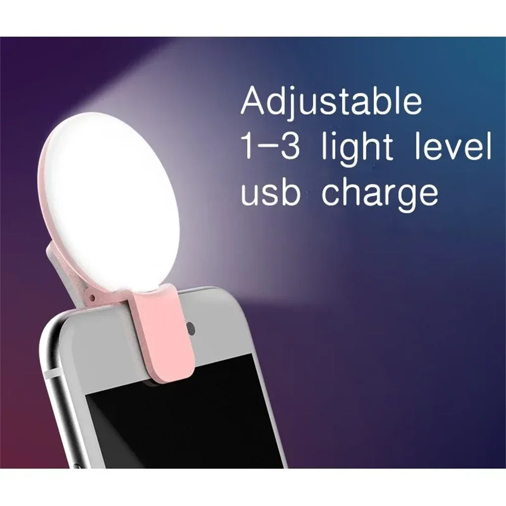 Mini Portable Selfie Ring Ligh - Photography Videos Free ulasan dan harga