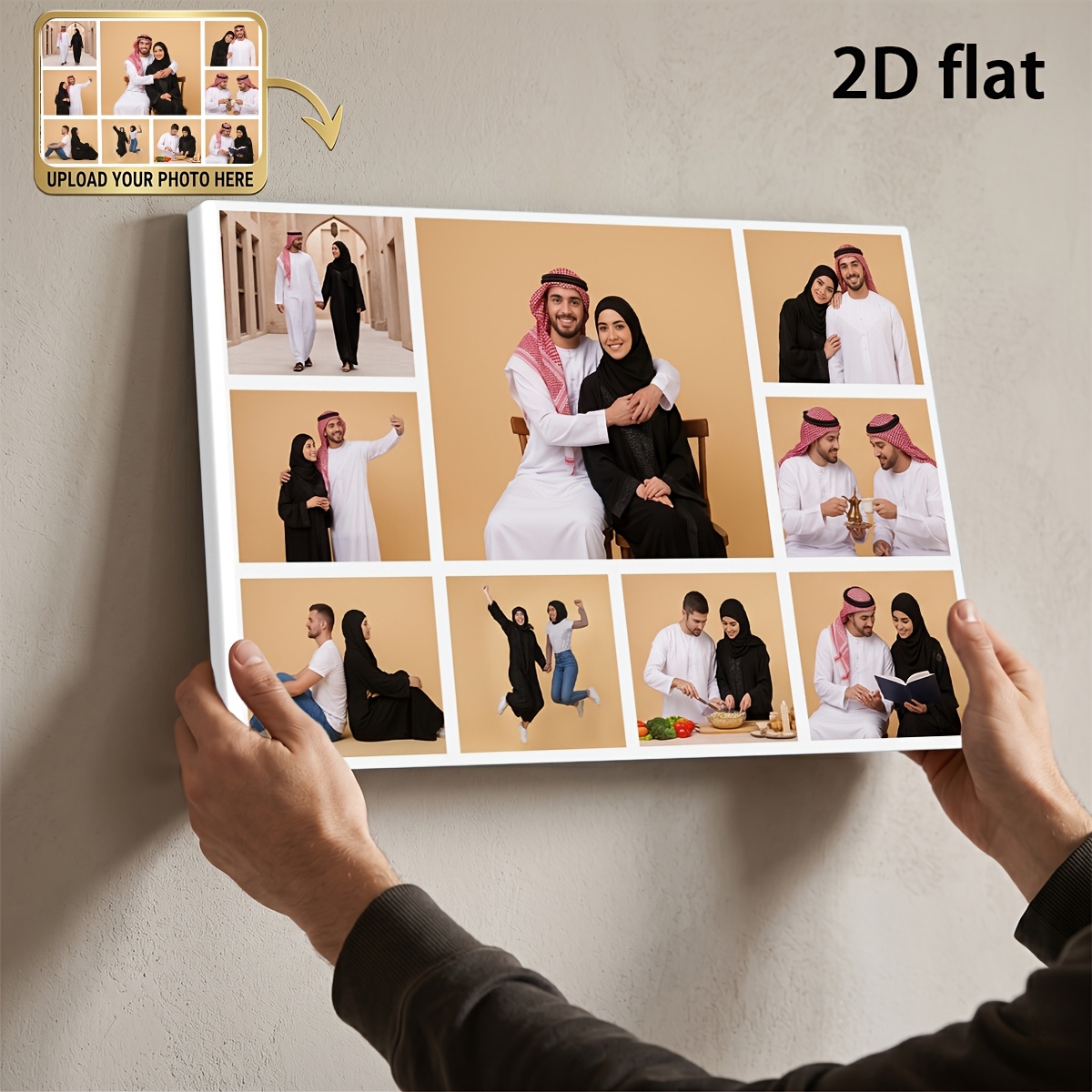 Custom 9‑Grid Photo Collage Wa - Photographic Memory ulasan dan harga