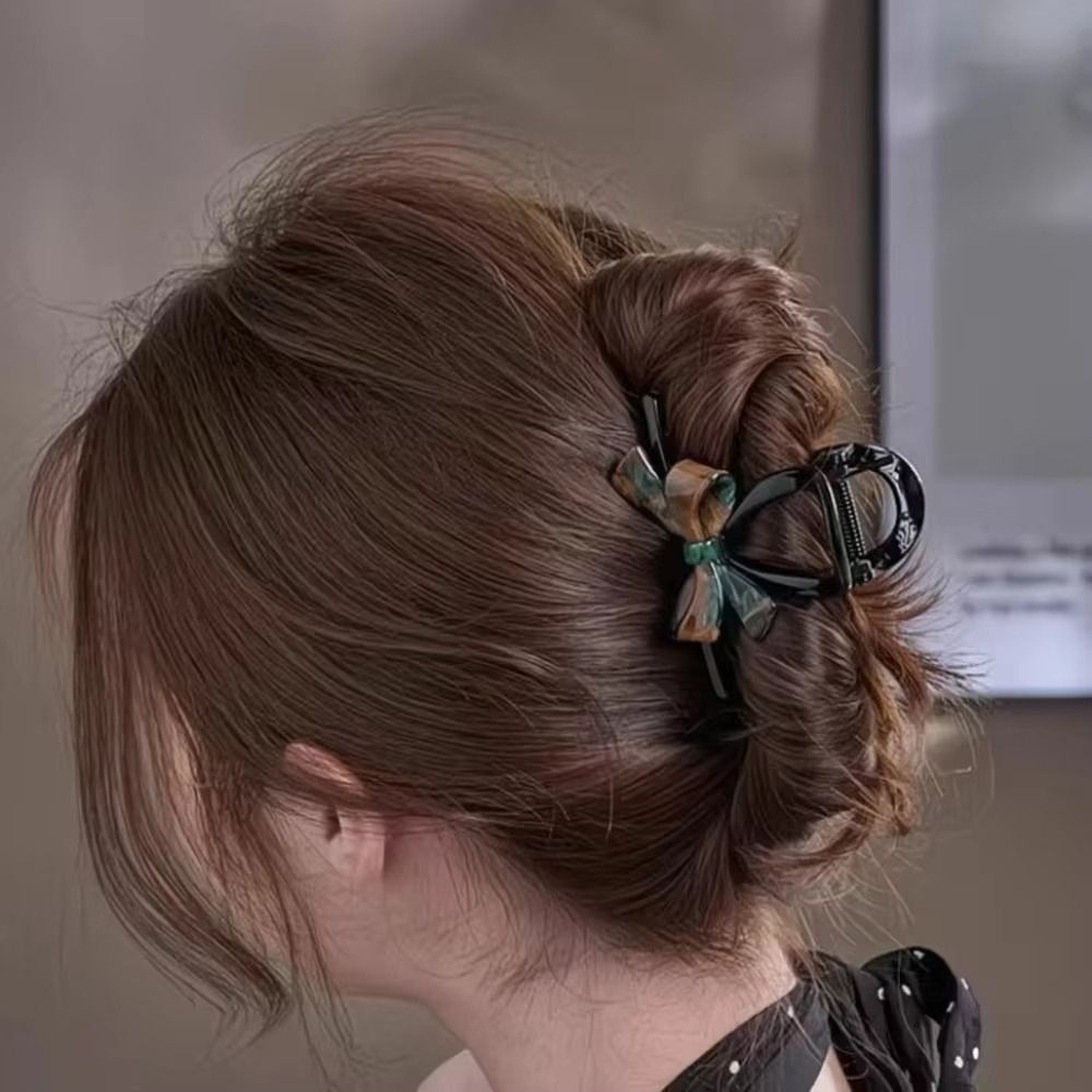 Fashion Acrylic Hair Claw Ambe - Photography Geometry ulasan dan harga