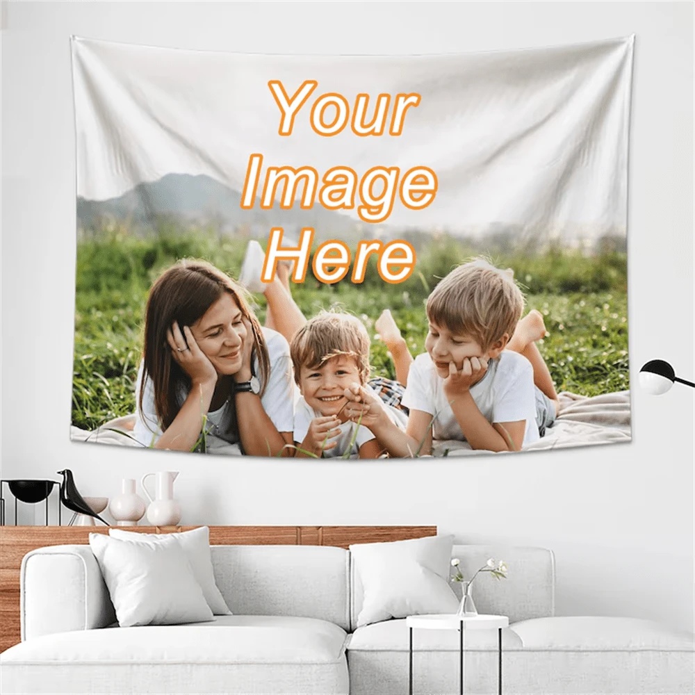 1Pc Customize Photo Tapestries - Photographic Memory ulasan dan harga